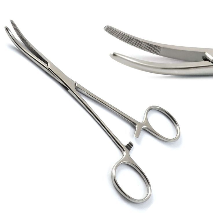 Kelly Forceps Curved 5.5'' Surgical Hemostat Clamp Artery Pliers Tooth
