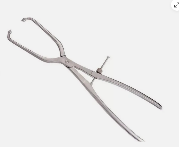 Orthopedic Pelvic Reduction Forceps straight surgical instruments (8 inch)
